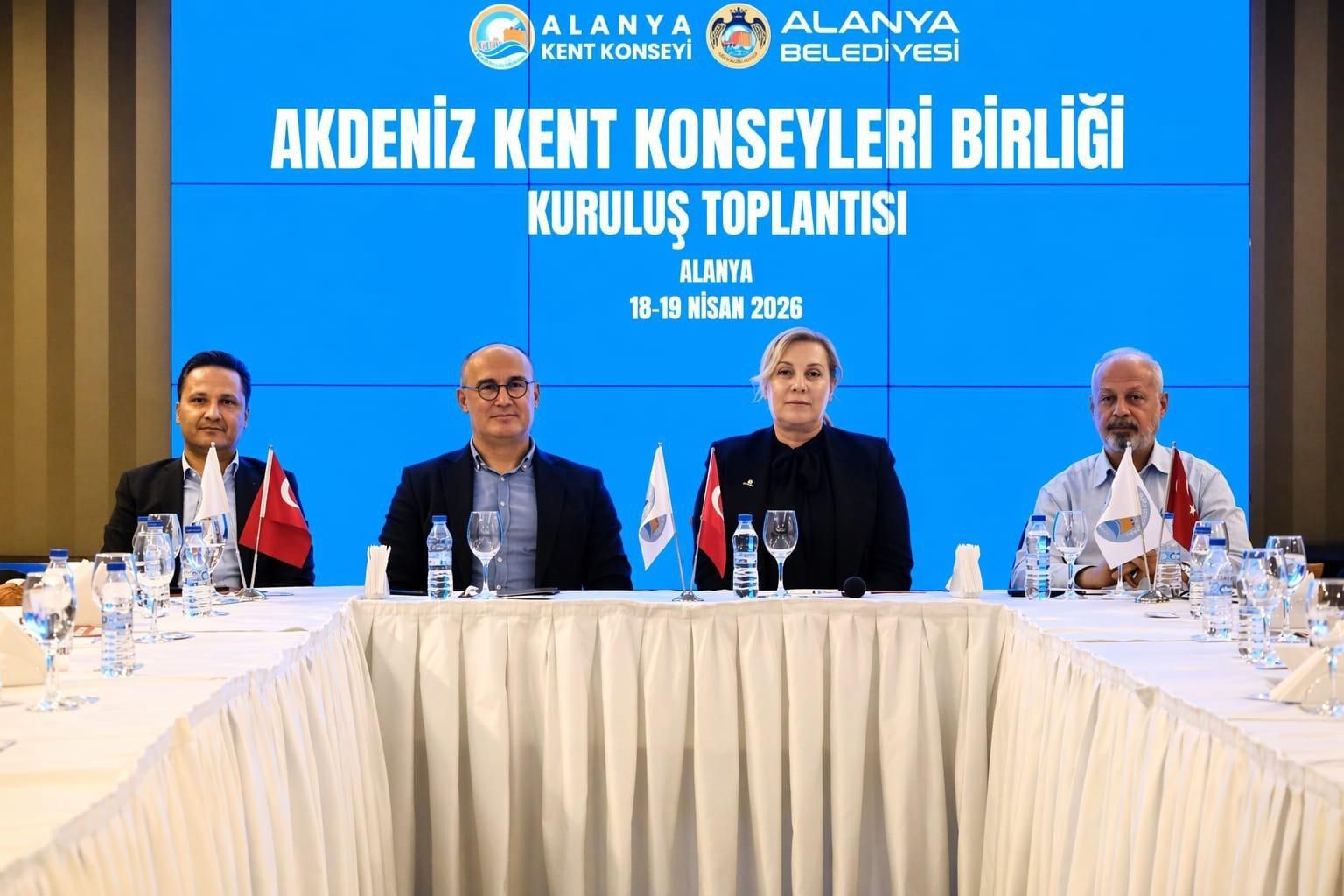 Akdeniz Kent Konseyleri Birliği Alanya'da Kuruldu (3)