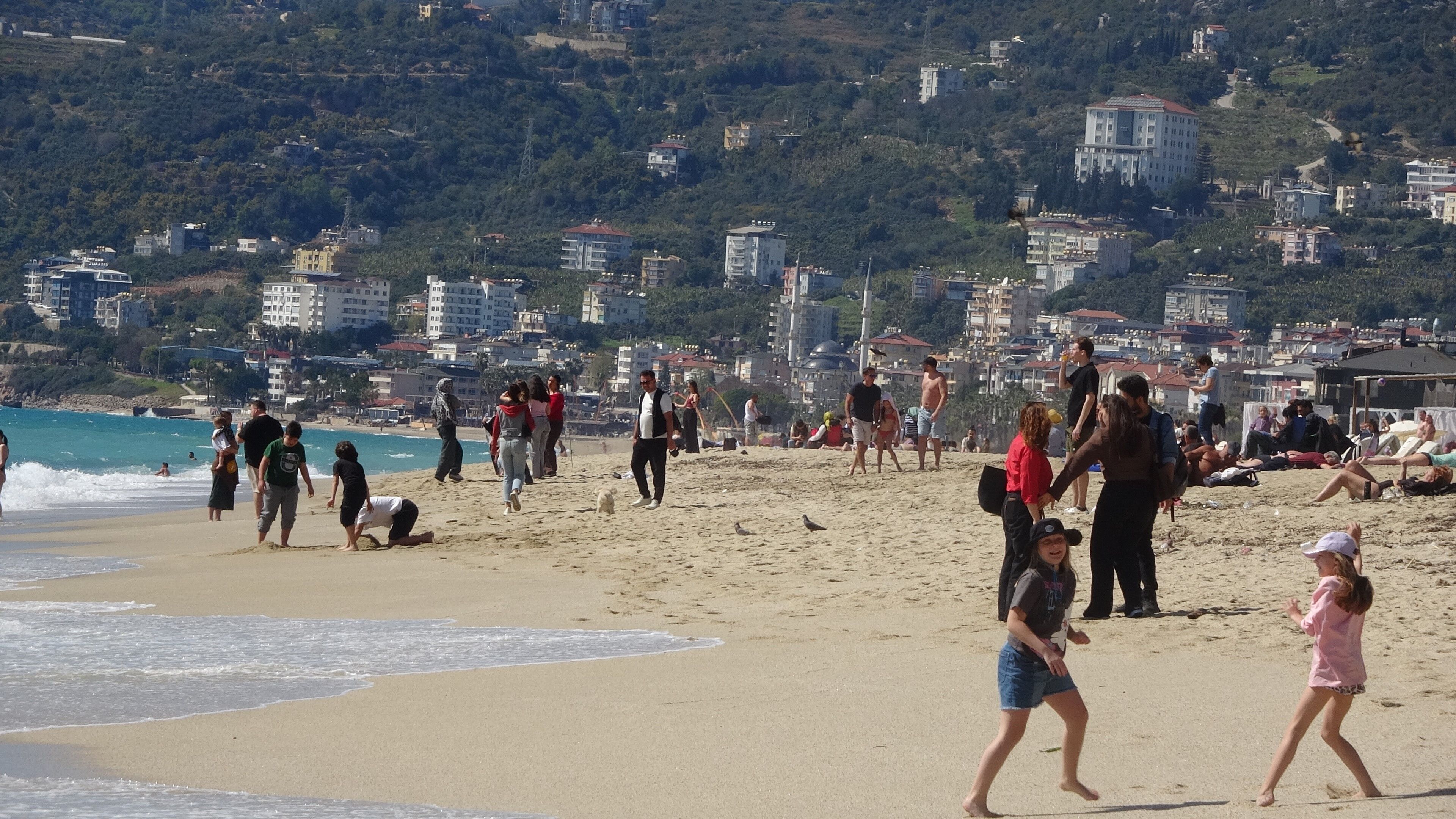 Alanya'ya Yaz Bir Anda Geldi! Keyfini Çıkardılar (1)