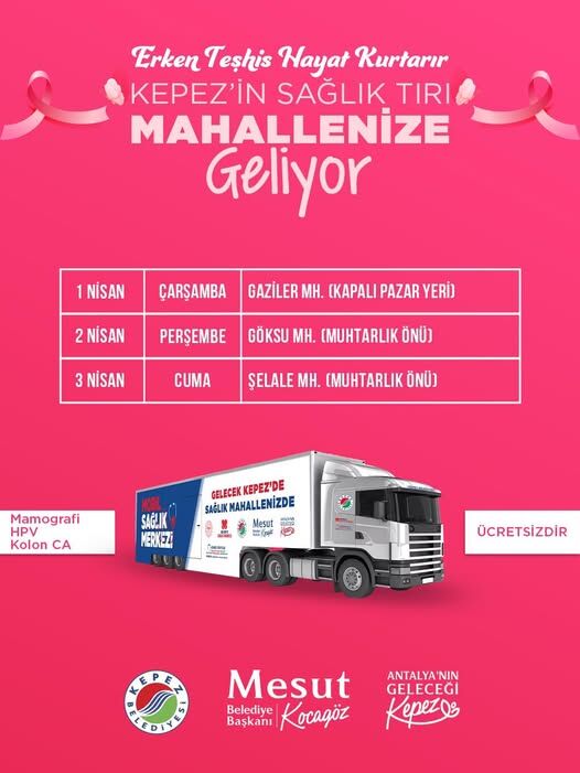 Mobi̇l Sağlik Merkezi̇ Antalya