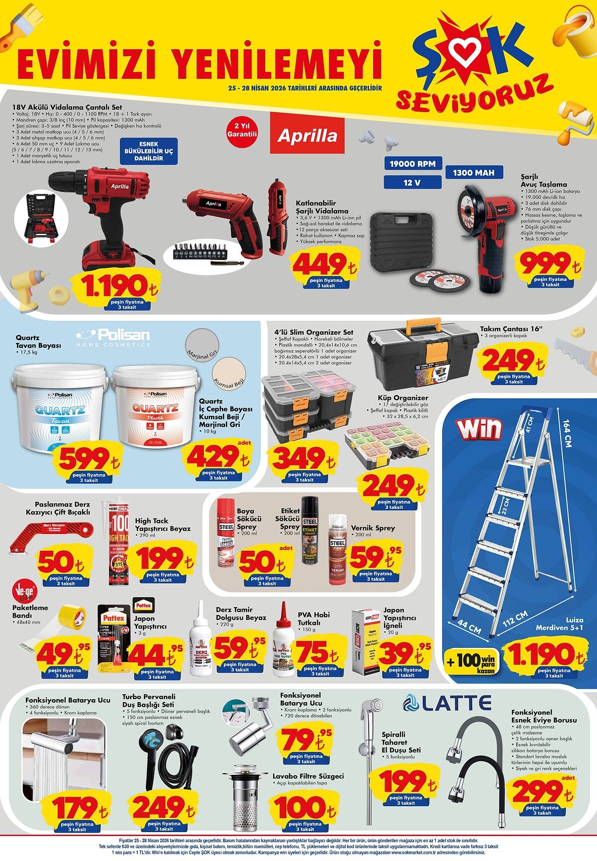 Şok Aktüel Katalog 28 Nisan 2