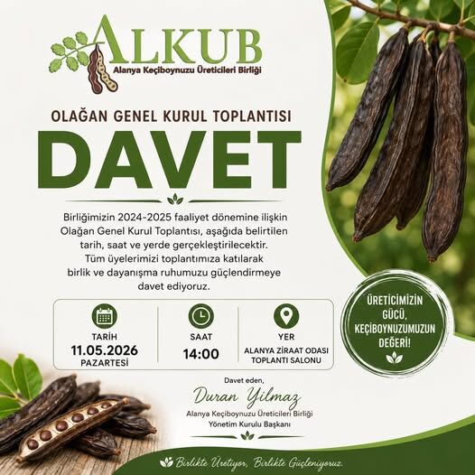 Alanya Keçiboynuzu Üreticileri Seçim