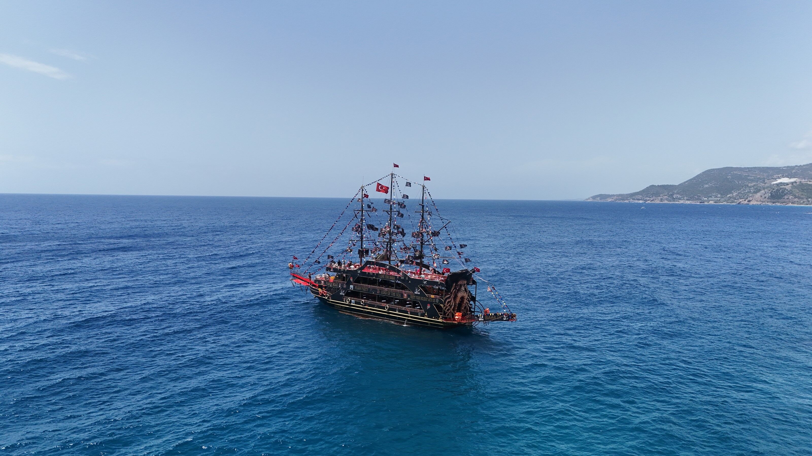 Alanya'da Tekne Turlarına Yoğun Ilgi (3)