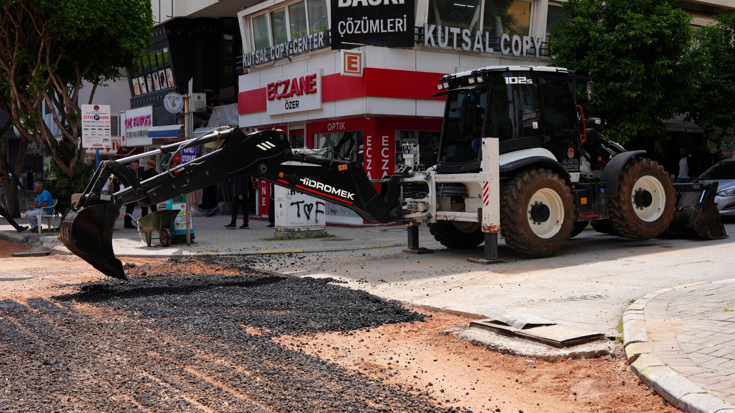 Alanya'nın Gözü Aydın! Yaylayolu’nda Çile Bitti (8)