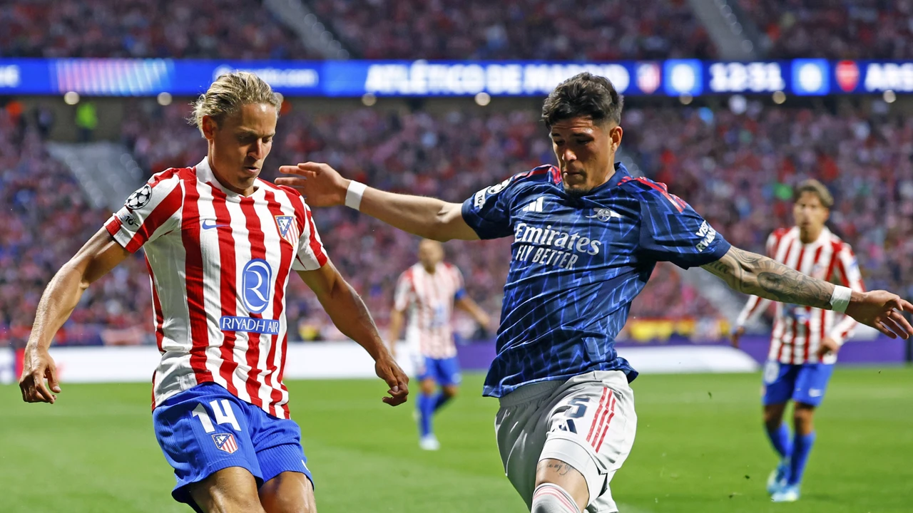 Arsenal Atletico Madrid Maçı3