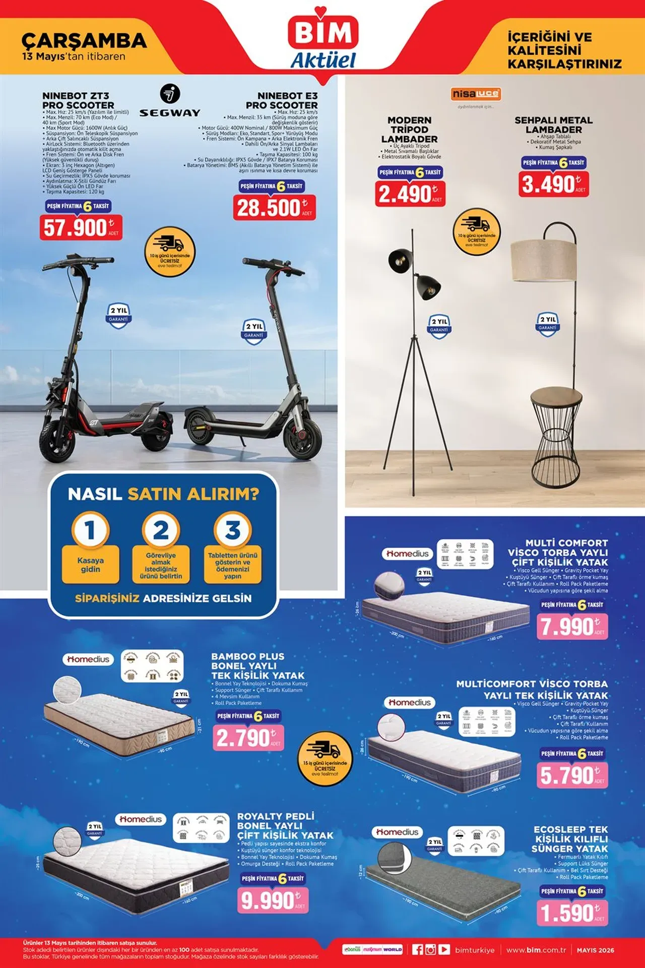 Bim Aktüel Katalog 13 Mayıs