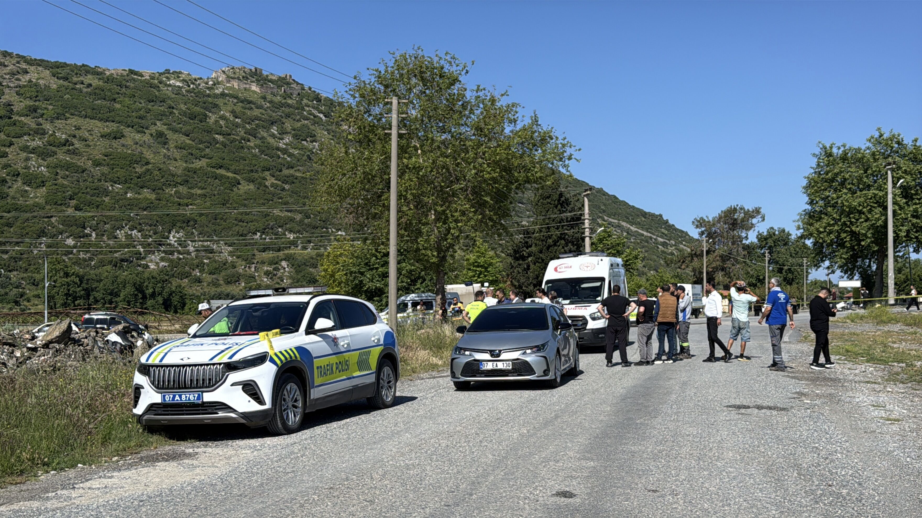 Gazi̇paşa Kaza Motosi̇klet (2)