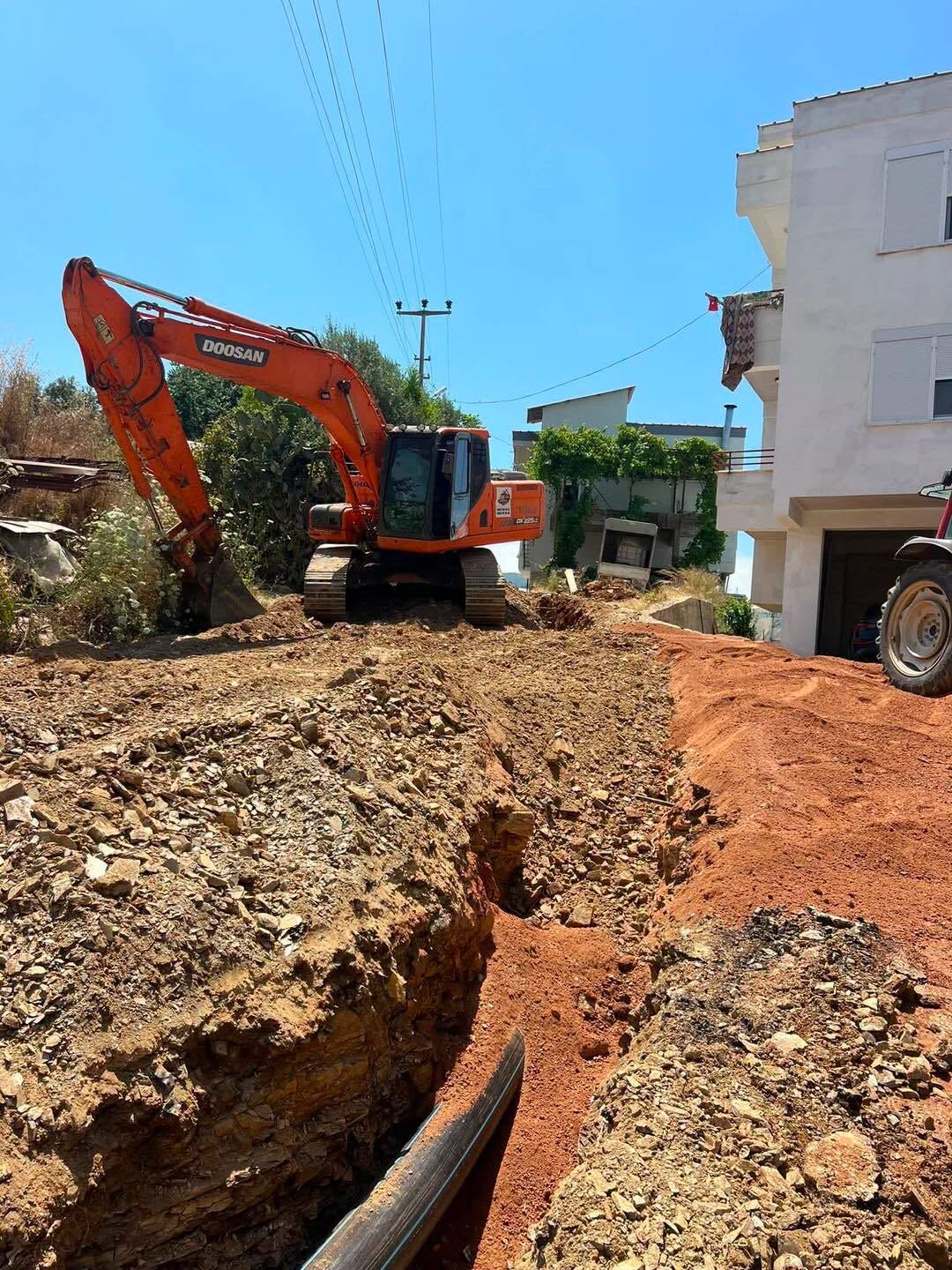 Alanya 12 Yıldır Yeniköy’ü Bekliyor Borular Döşeniyor! (1)