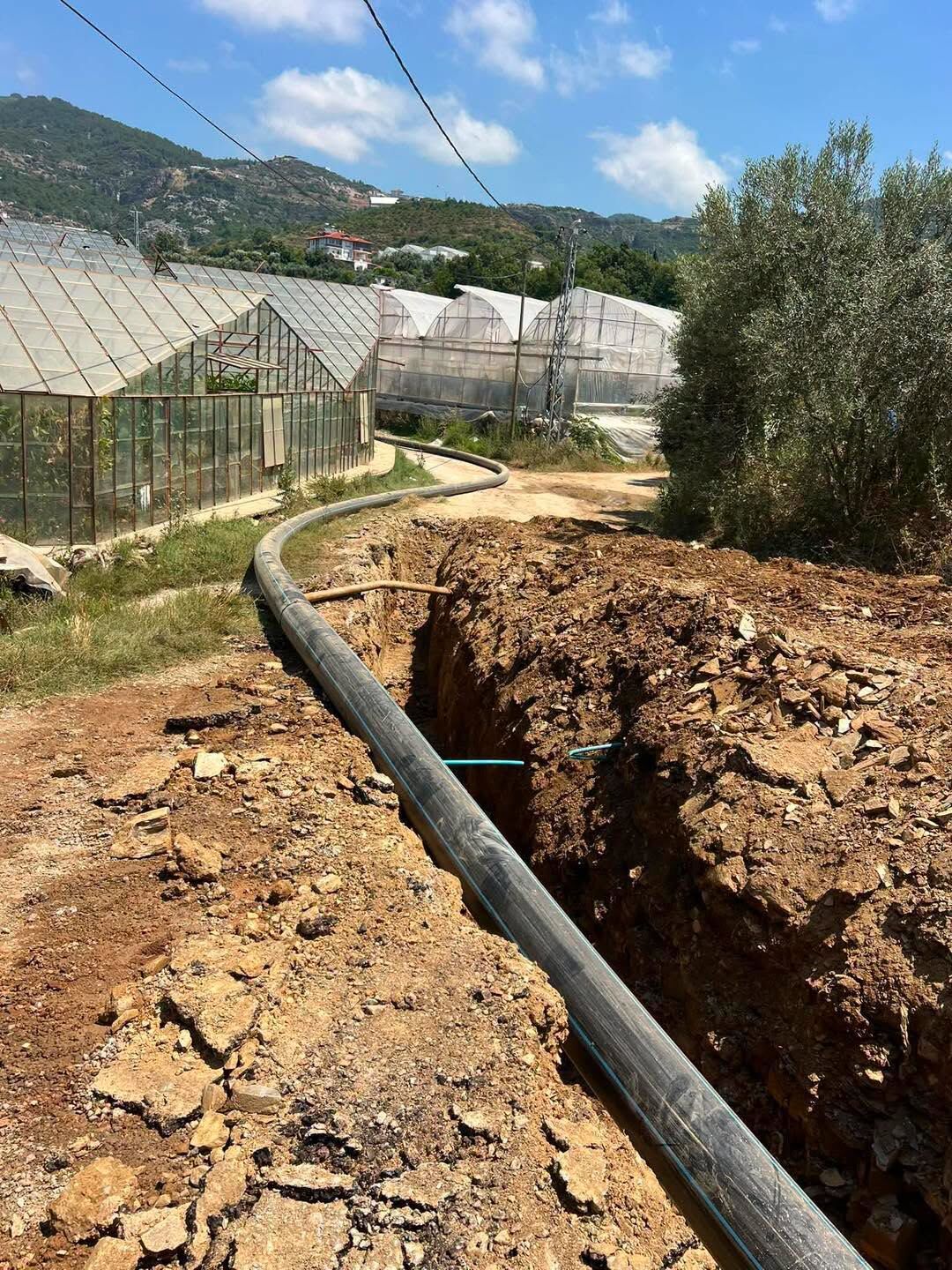 Alanya 12 Yıldır Yeniköy’ü Bekliyor Borular Döşeniyor! (3)