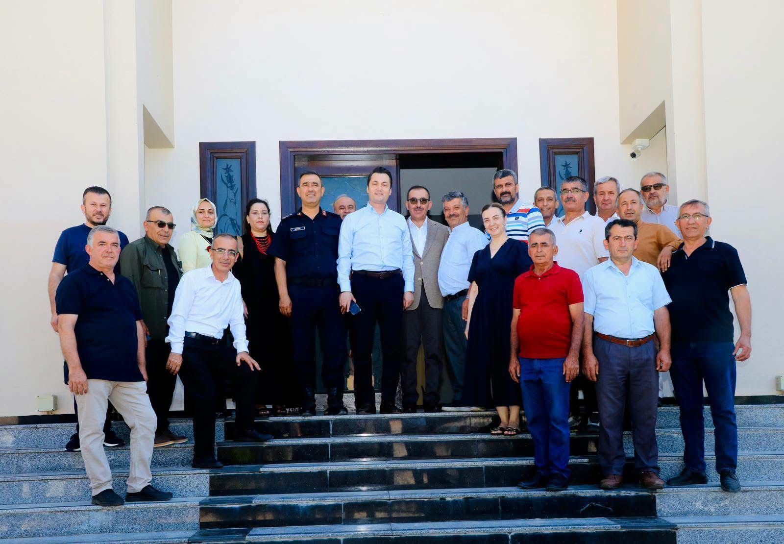 Alanya Kaymakamı Muhtarla Buluştu Neler Konuşuldu (2)