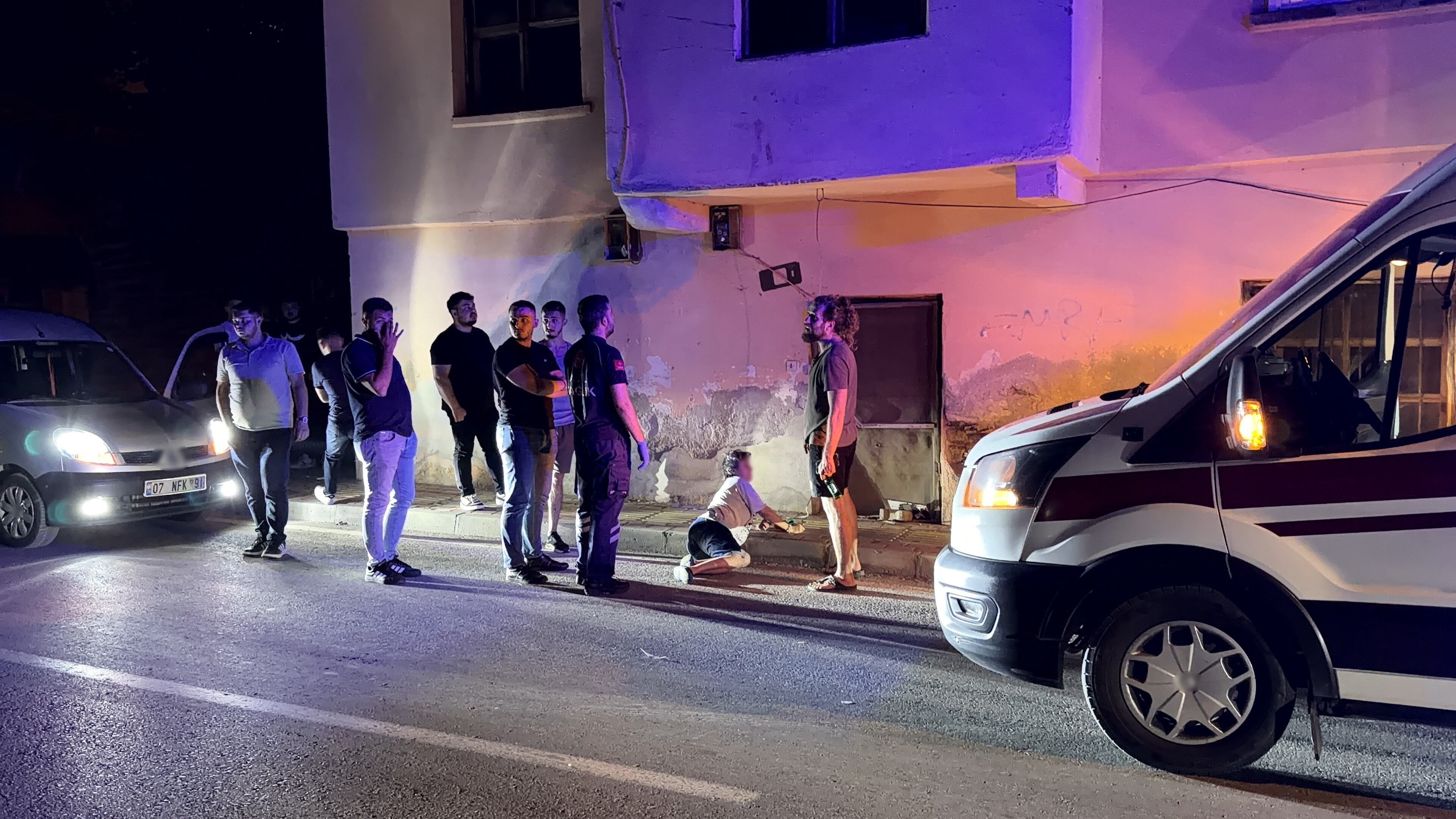 Antalya Asayiş Kadın Düştü (1)-1