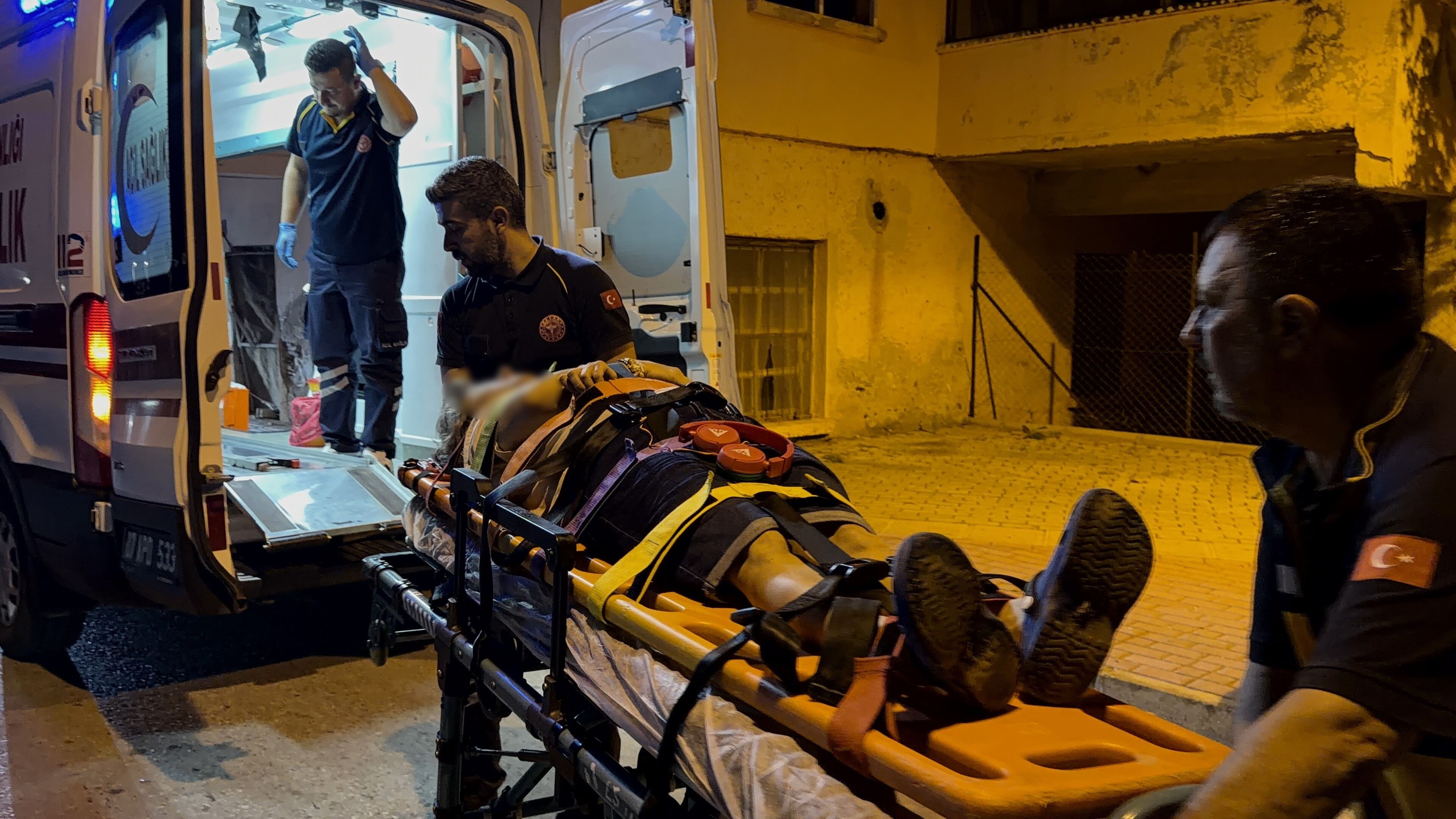 Antalya Asayiş Kadın Düştü (3)