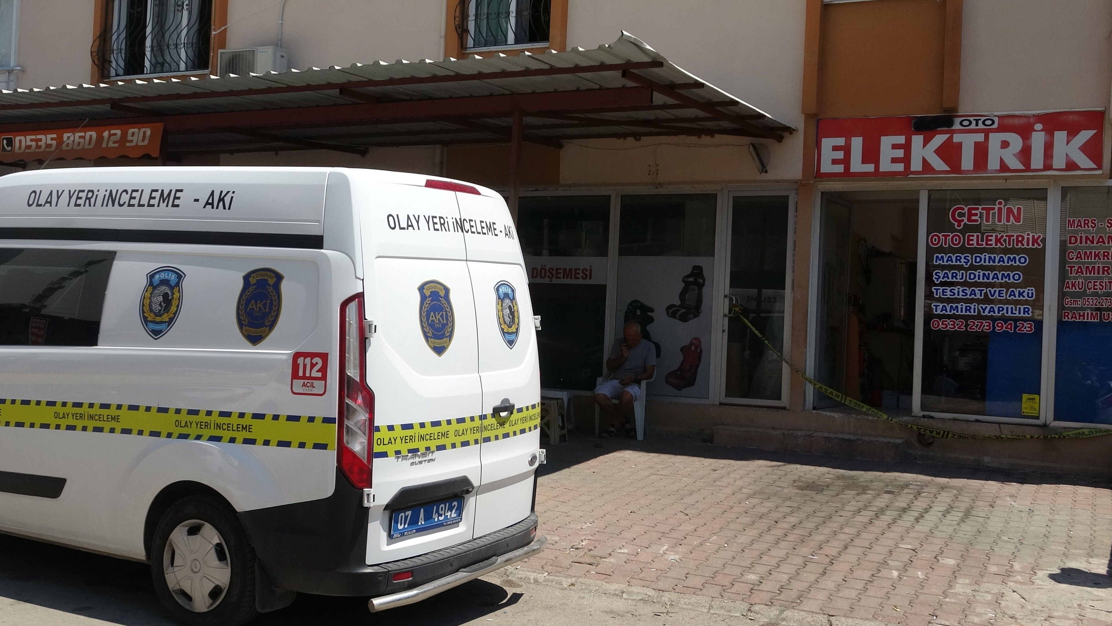 Antalya'da Sabah Açtığı Dükkanda Ölü Bulundu! Ölümü Inceleniyor (1)