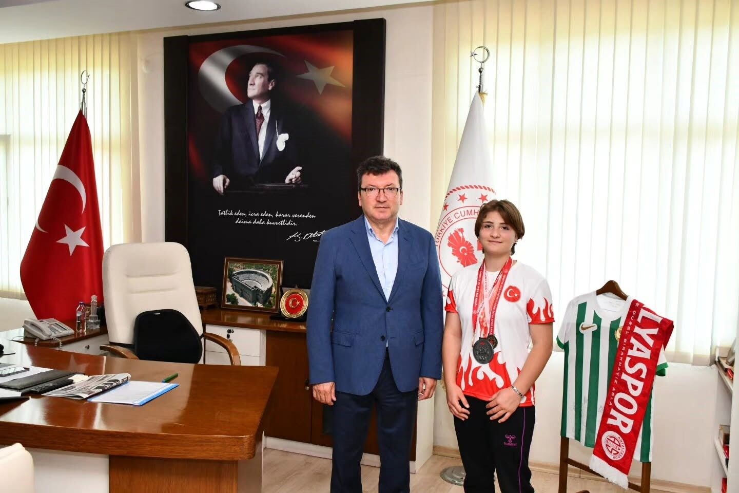Antalya'da Serikli Ayşe Türkiye Şampiyonu Oldu (1)
