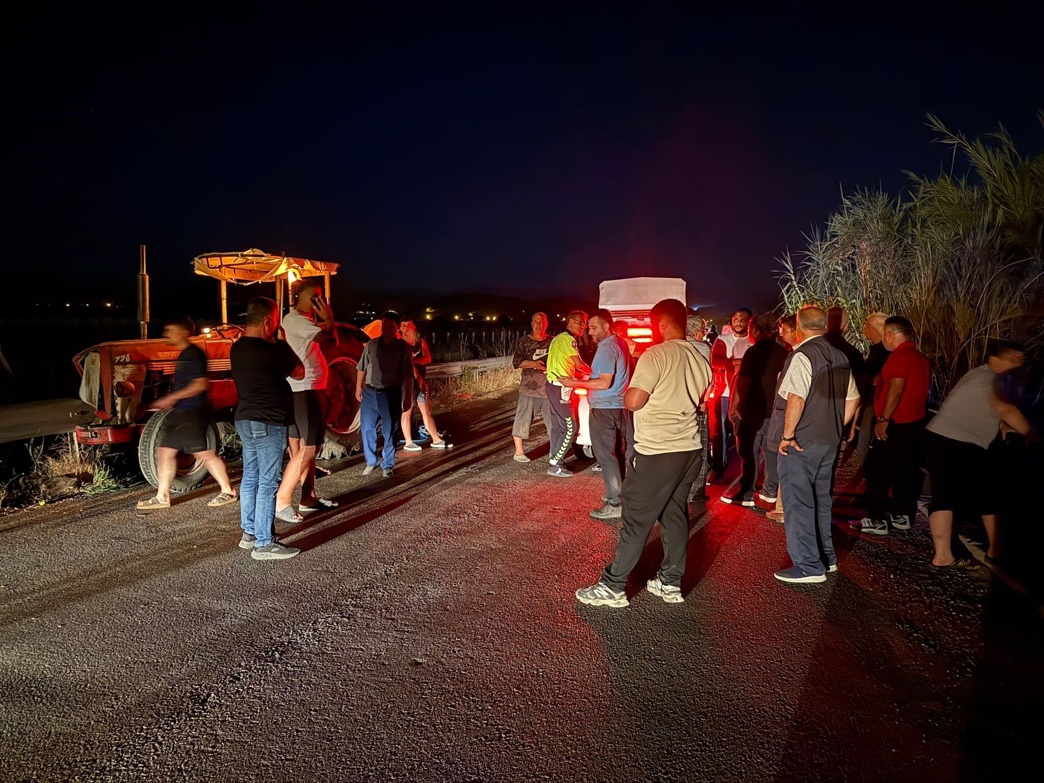 Antalya'da Sollama Zincirleme Kaza Getirdi (5)