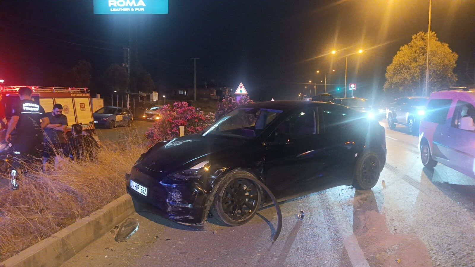 Antalya'da Zincirleme Kaza Araç Hurda (3)