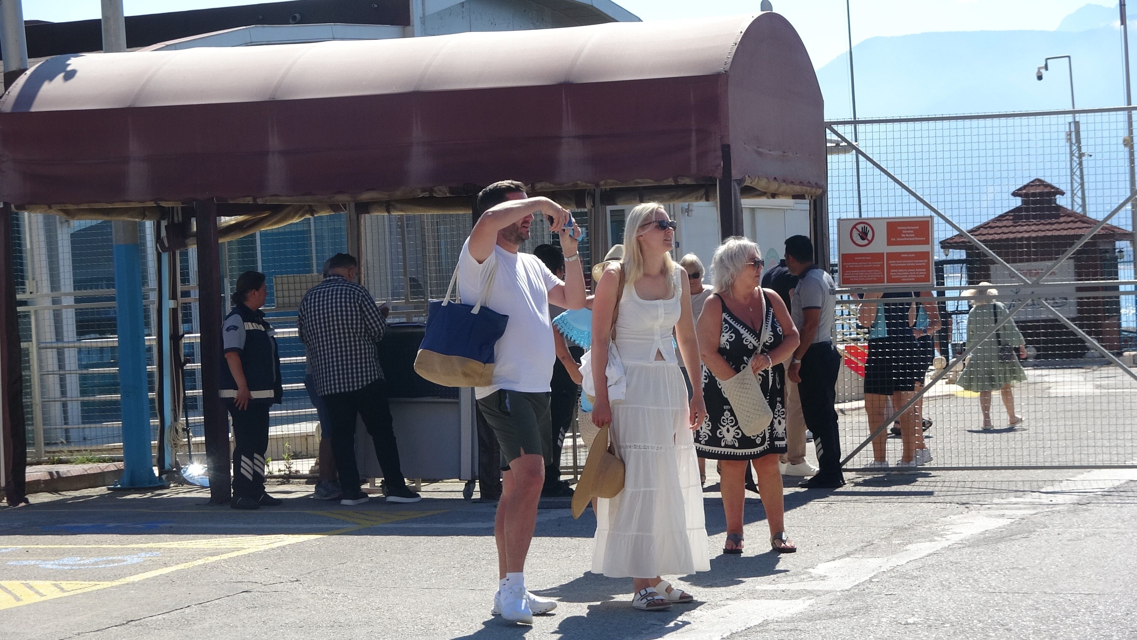 Bin 767 Turist Geldi Alanya Kruvaziyer (2)
