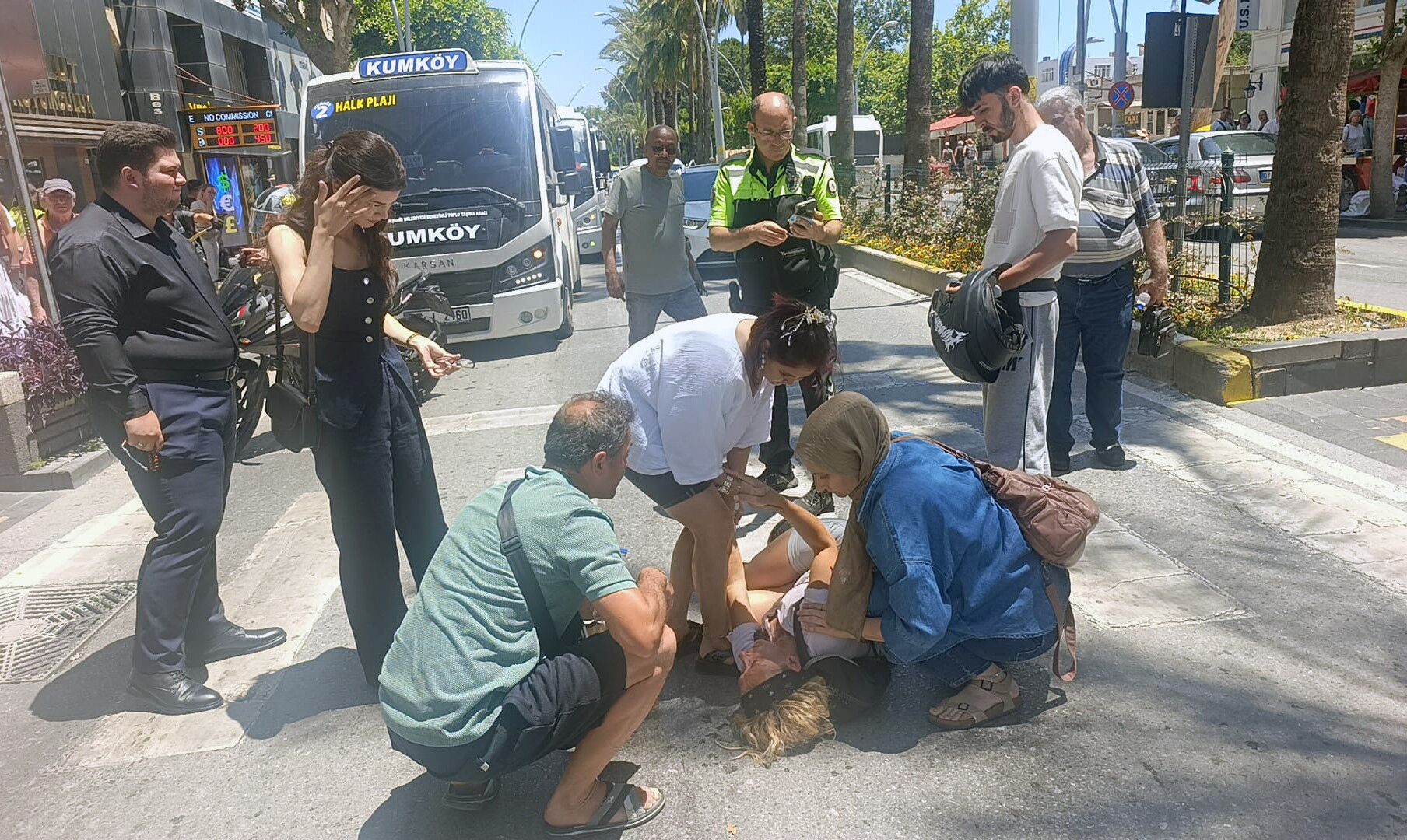 Manavgat'ta Bu Yaya Geçidinde Kazalar Bitmedi (3)