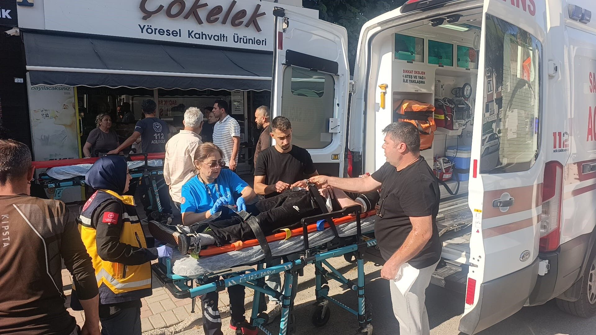 Manavgat'ta Otomobil Hurdaya Dönü! Gençler Yaralandı (7)