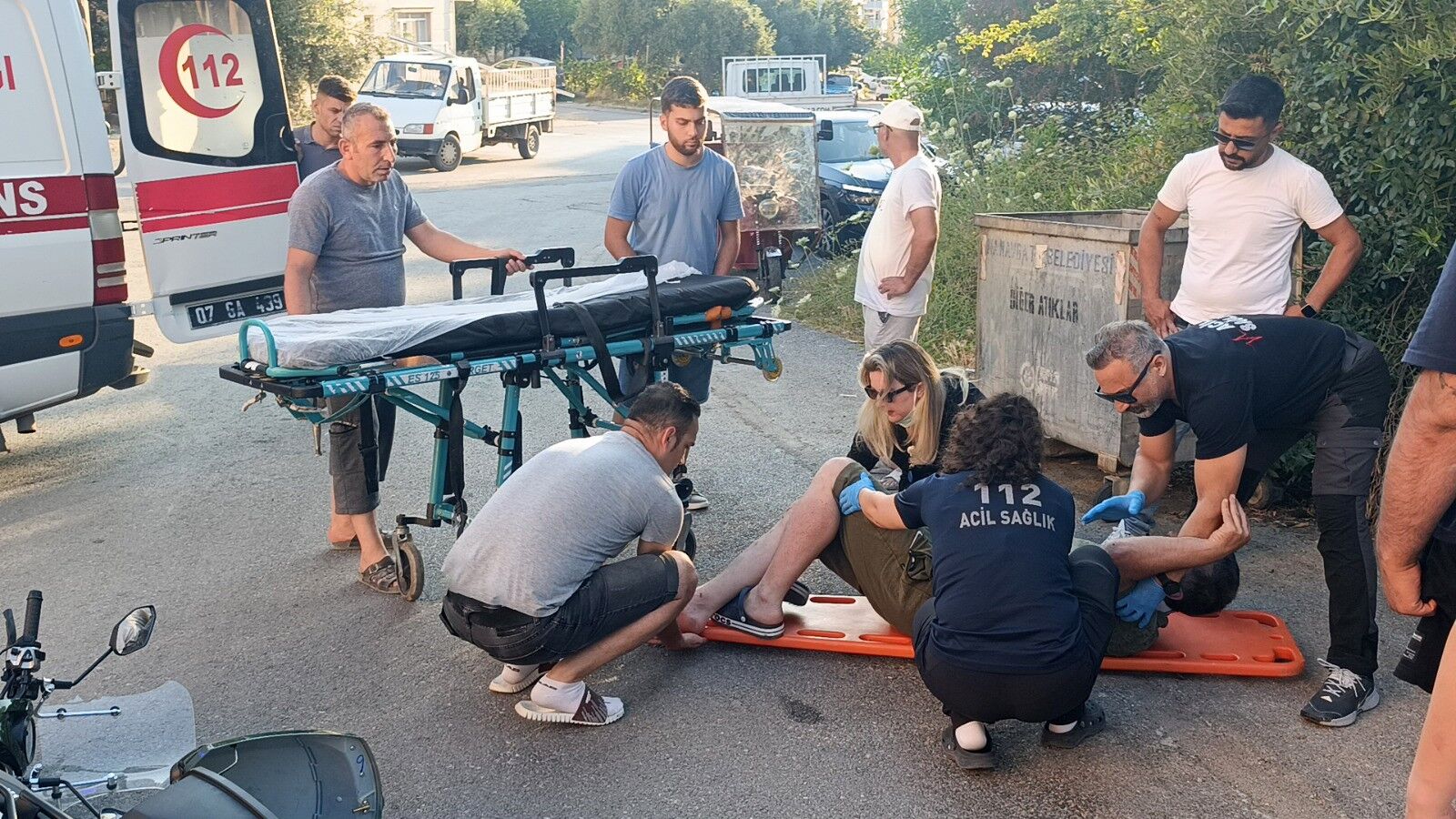 Manavgat'ta Rampadan Inerken Devrildi (1)