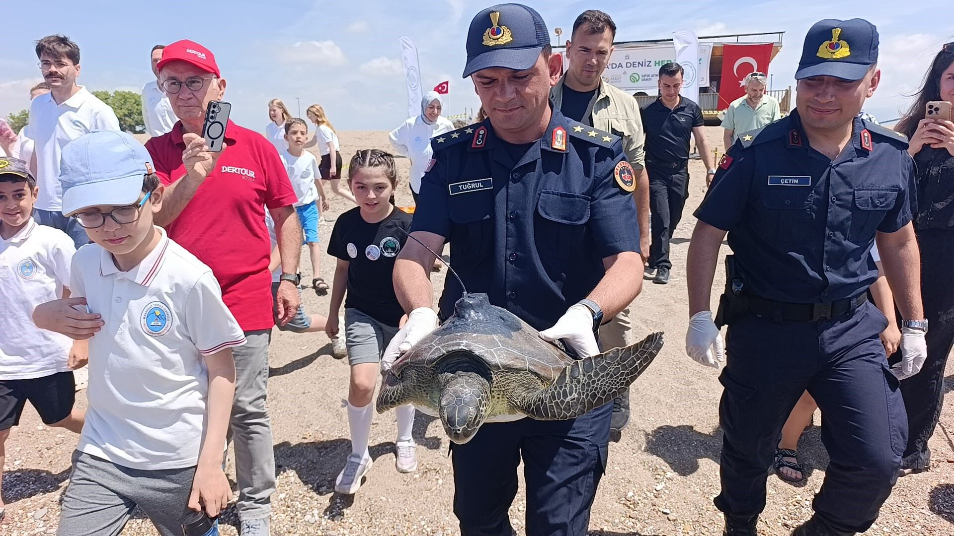 Manavgat'ta Uydu Cihazları Takıldı, Denize Bırakıldı (2)
