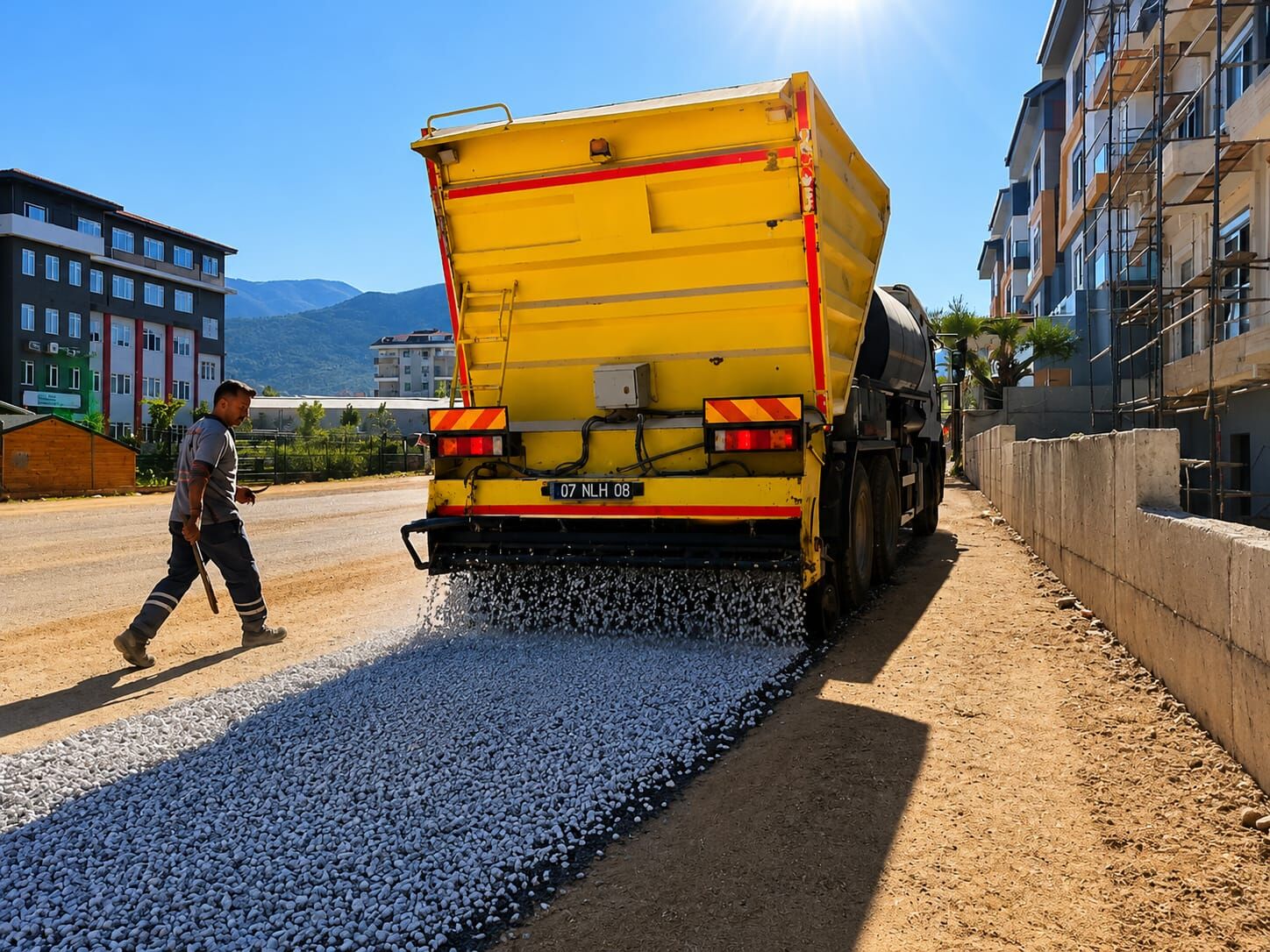 Toz Toprak Çilesi Bitti Alanya’da Kritik Yollar Trafiğe Açıldı (8)