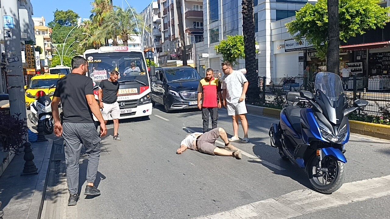 Antalya'da Bir Saat Arayla Iki Ayrı Kaza (2)