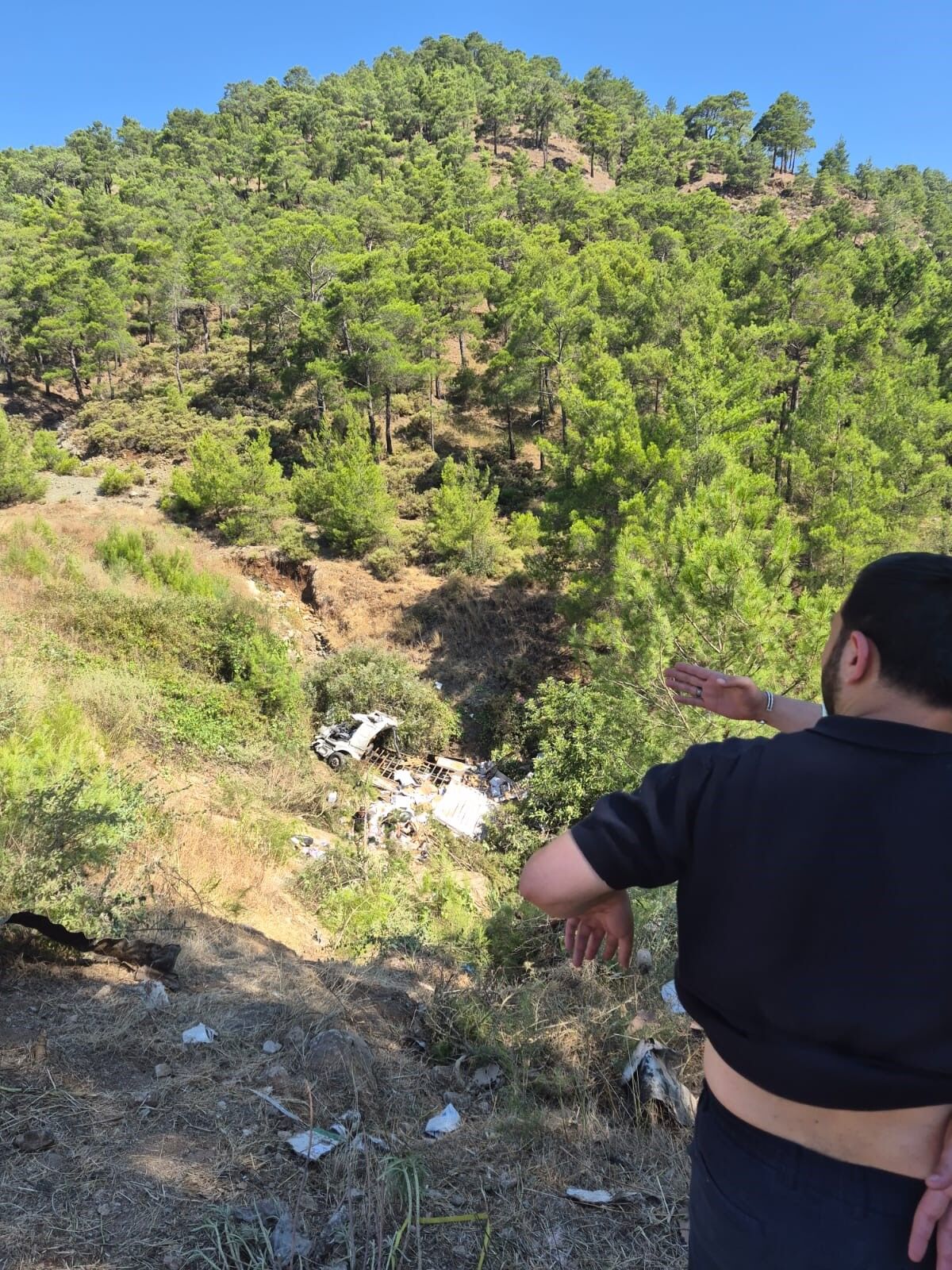 Antalya'da Feci Kamyon Kazası! Sürücü Öldü (2)