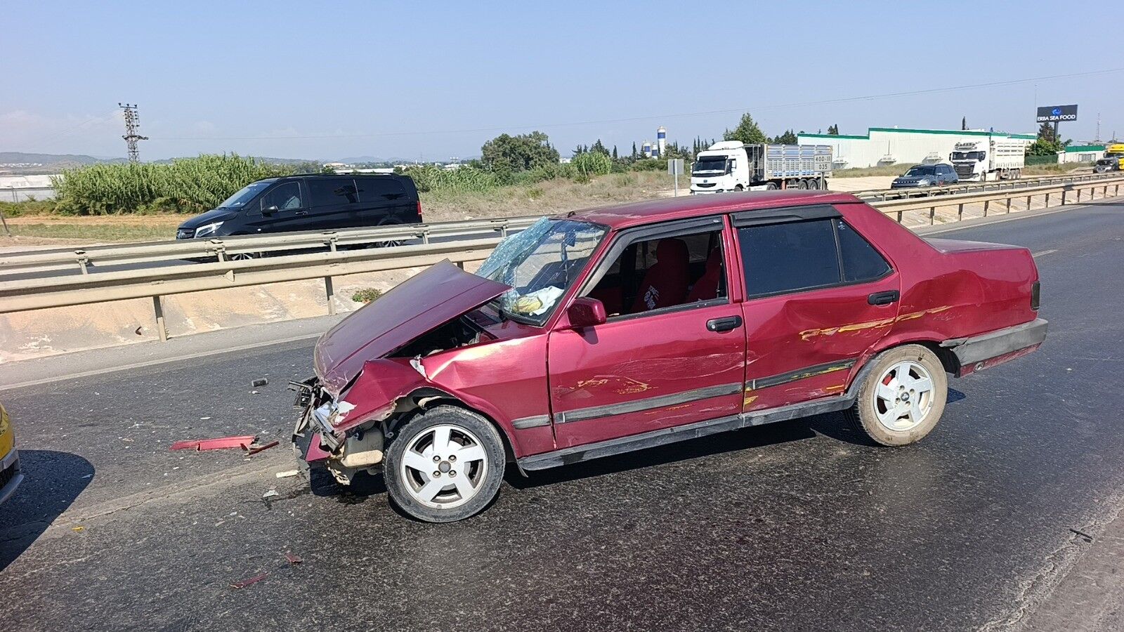 Manavgat Alanya Yolunda Alkollü Sürücü Trafiği Birbirine Kattı (3)