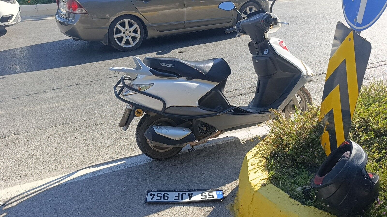 Manavgat'ta Kavşakta Çarpıştılar! İnceleme Başlatıldı (1)