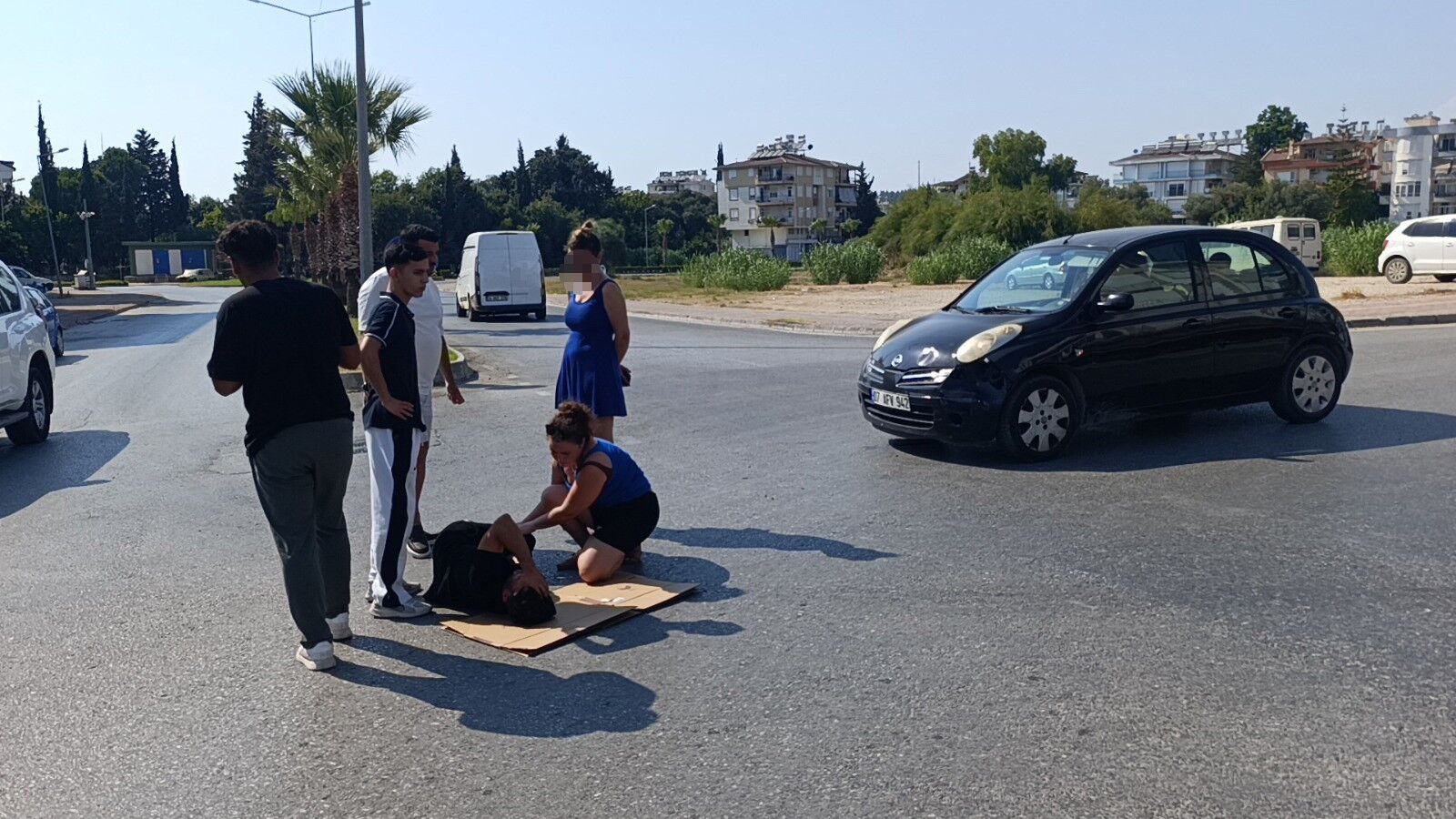 Manavgat'ta Kaza Sonrası Gerginlik Tavan Yaptı (1)