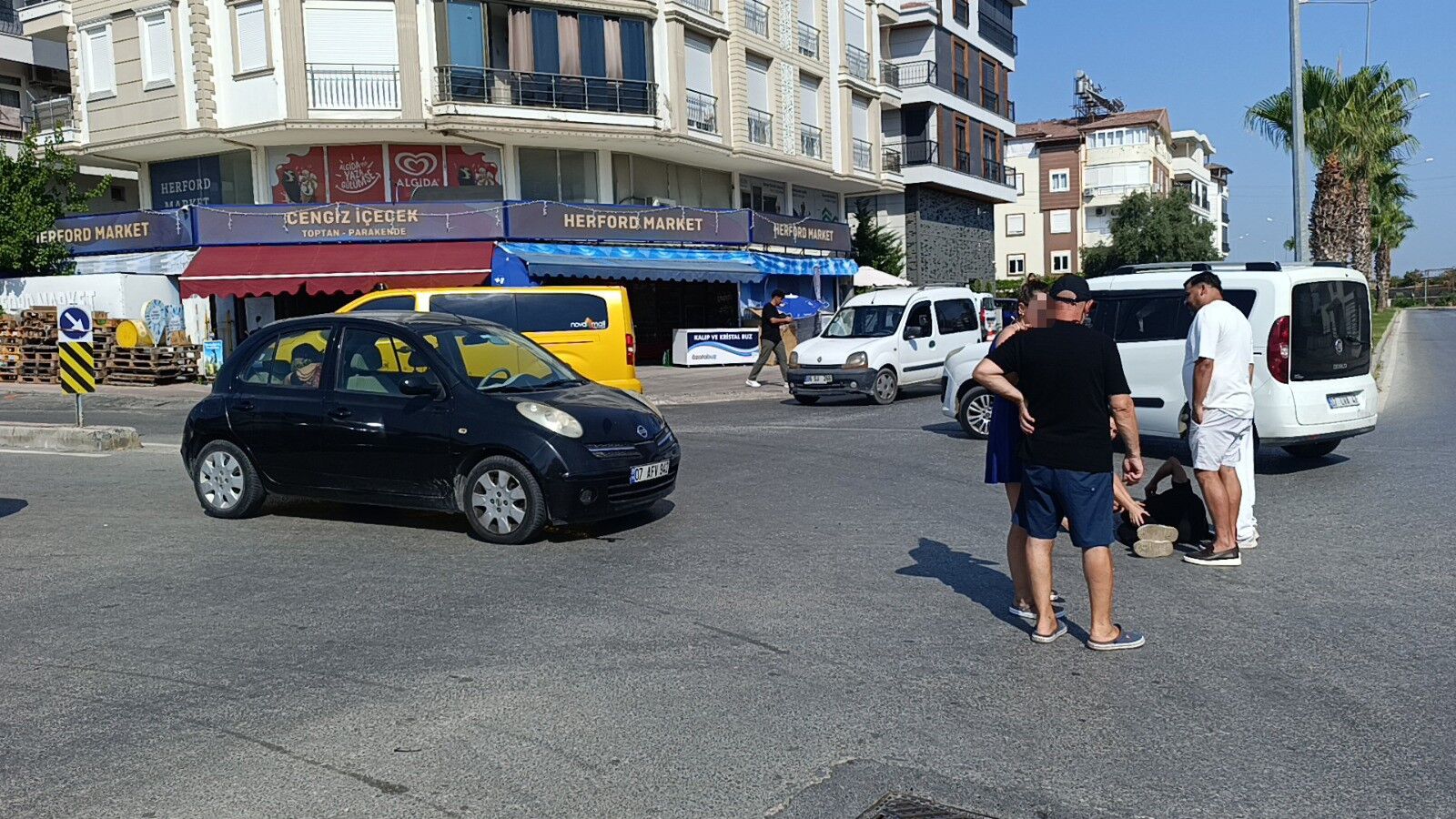 Manavgat'ta Kaza Sonrası Gerginlik Tavan Yaptı (3)