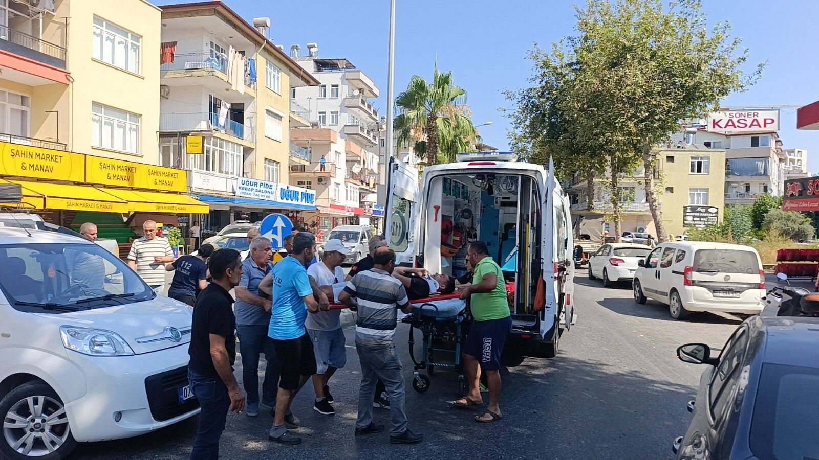 Manavgat'ta U Dönüşünün Sonu Kazayla Sonuçlandı (1)