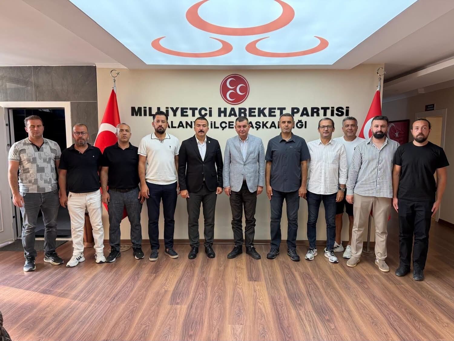 Mhp Alanya’da Tebrik Ziyaretleri Sürüyor (1)
