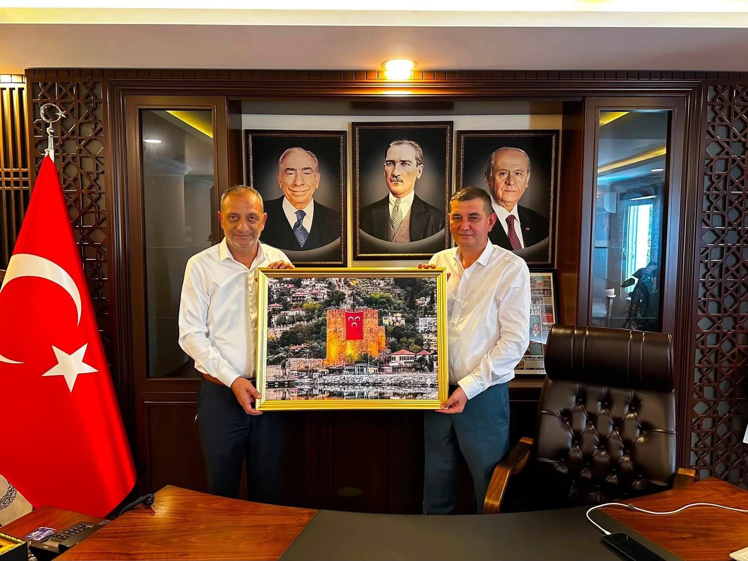 Mhp Alanya’da Tebrik Ziyaretleri Sürüyor (3)