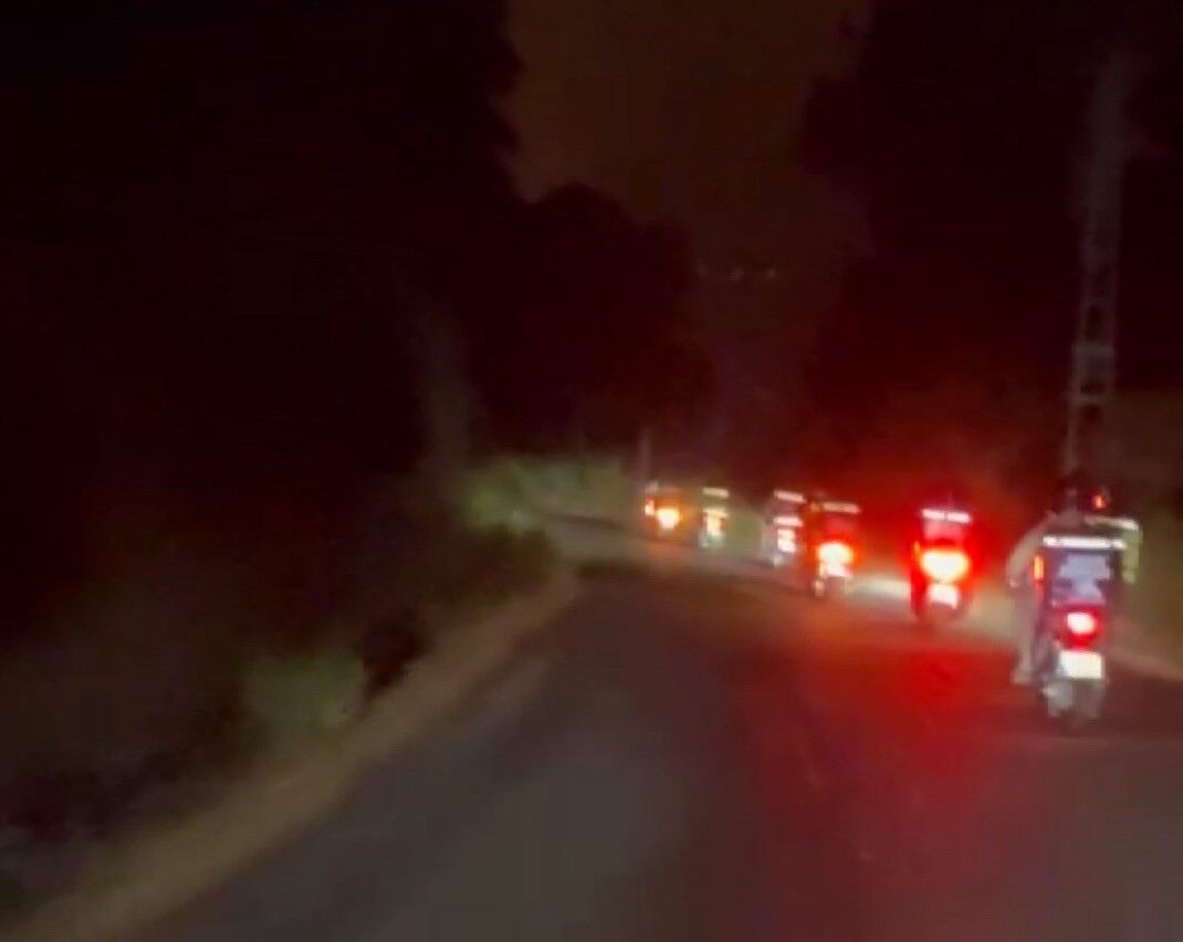 Motokuryeler Alanya'da Yangın Bölgesine Koştu (1)