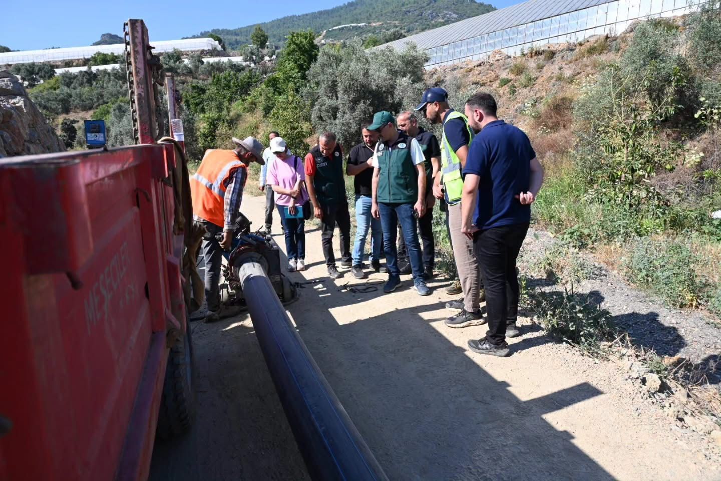 Yeniköy, Hacıkerimler Ve Toslak Suya Kavuşuyor! Dsi̇ Müdürü Alanya'da Sahaya Indi (3)