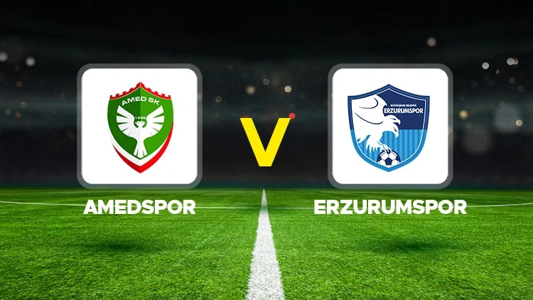 Amedspor-Erzurumspor maçı hangi kanalda? CANLI İZLE