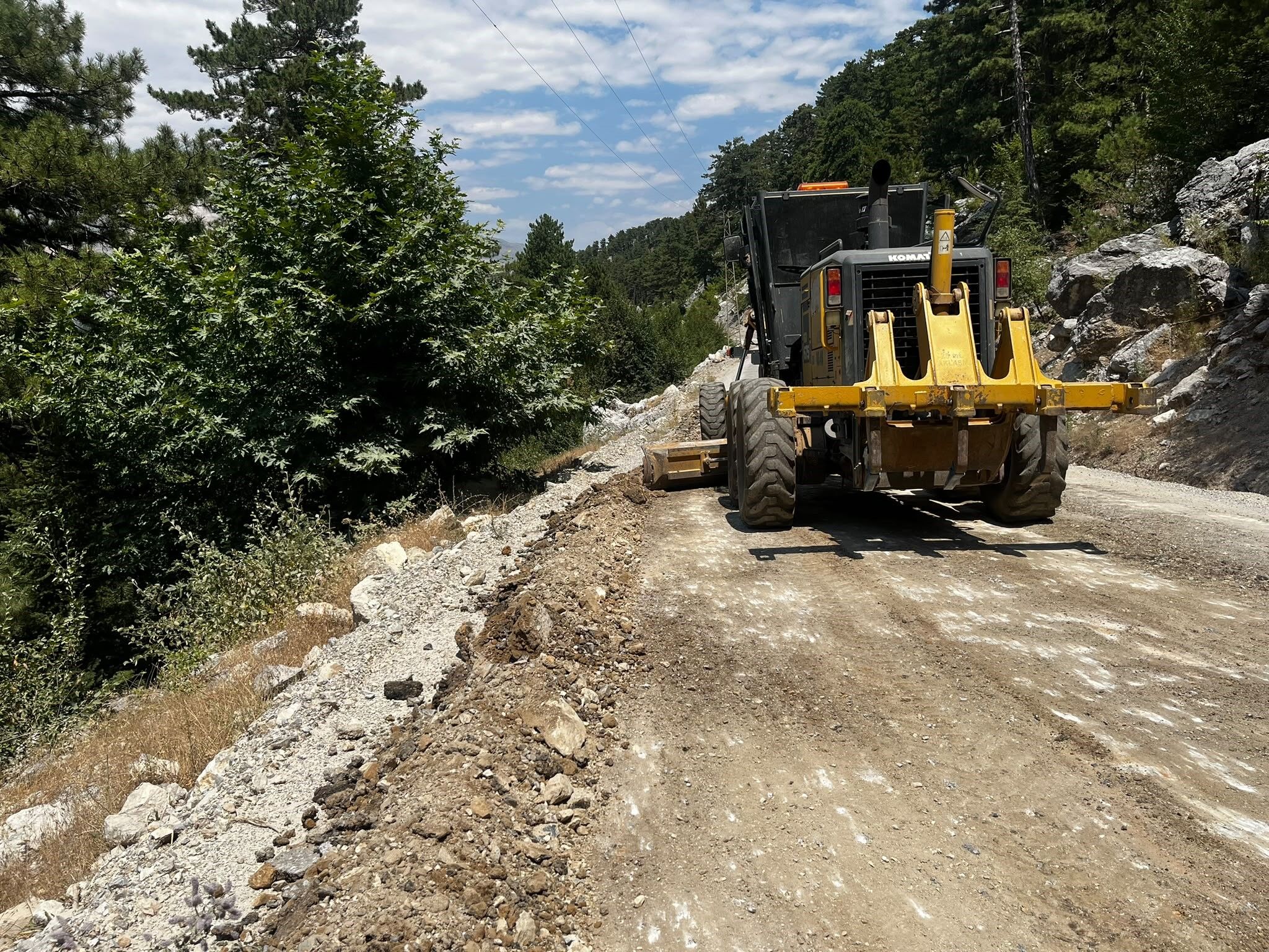 Alanya Yayla Yollarına Büyükşehir Dokunuşu (5)
