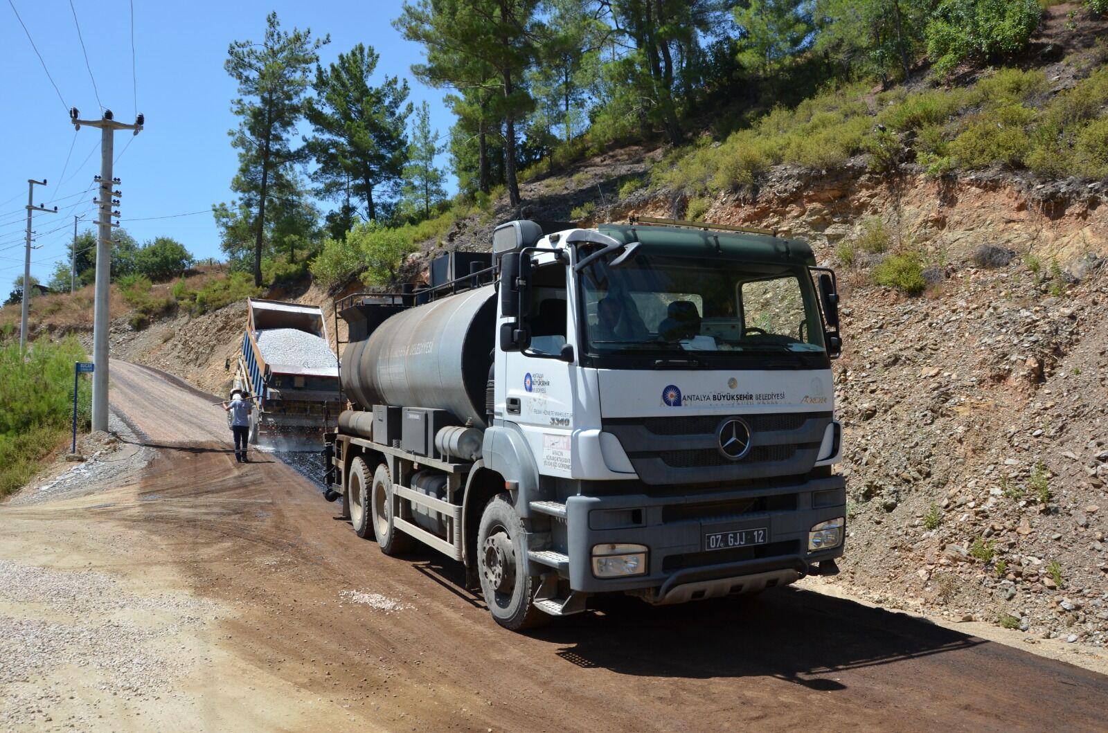 Alanya’da 8 Km’lik Yol Yenilendi (4)