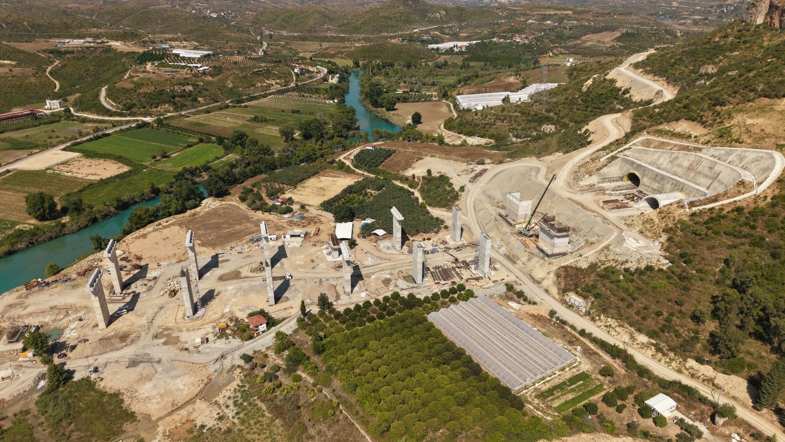 Antalya Alanya Otoyolu’nda Ufuk Göründü (3)