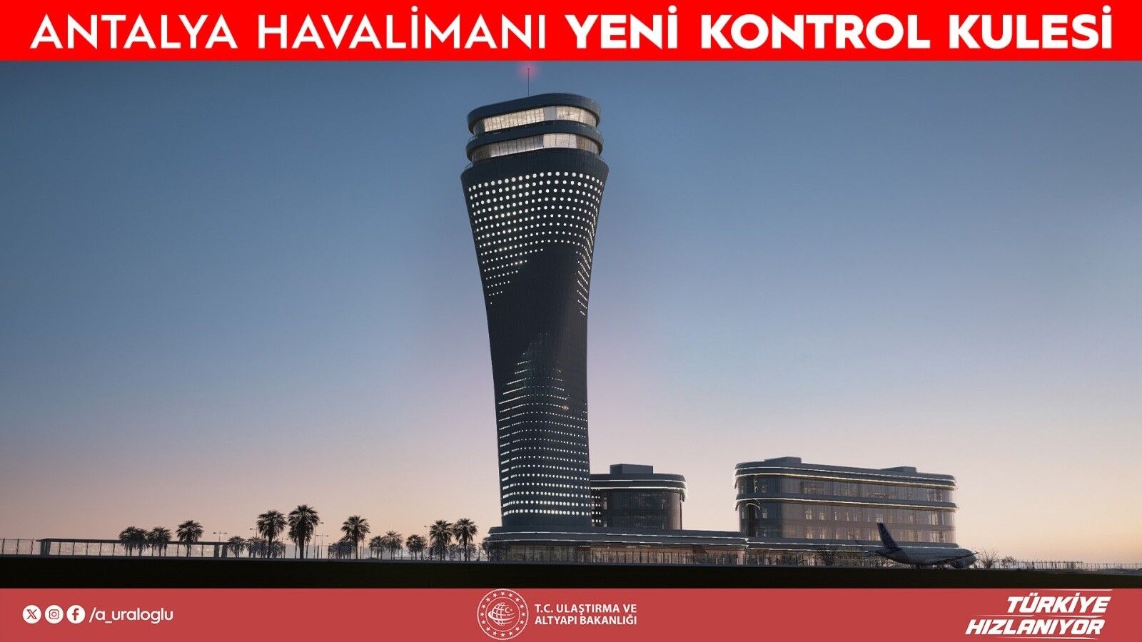 Antalya Havalimanı'nda Dev Kule Yükseliyor Yüksekliği Açıklandı (4)