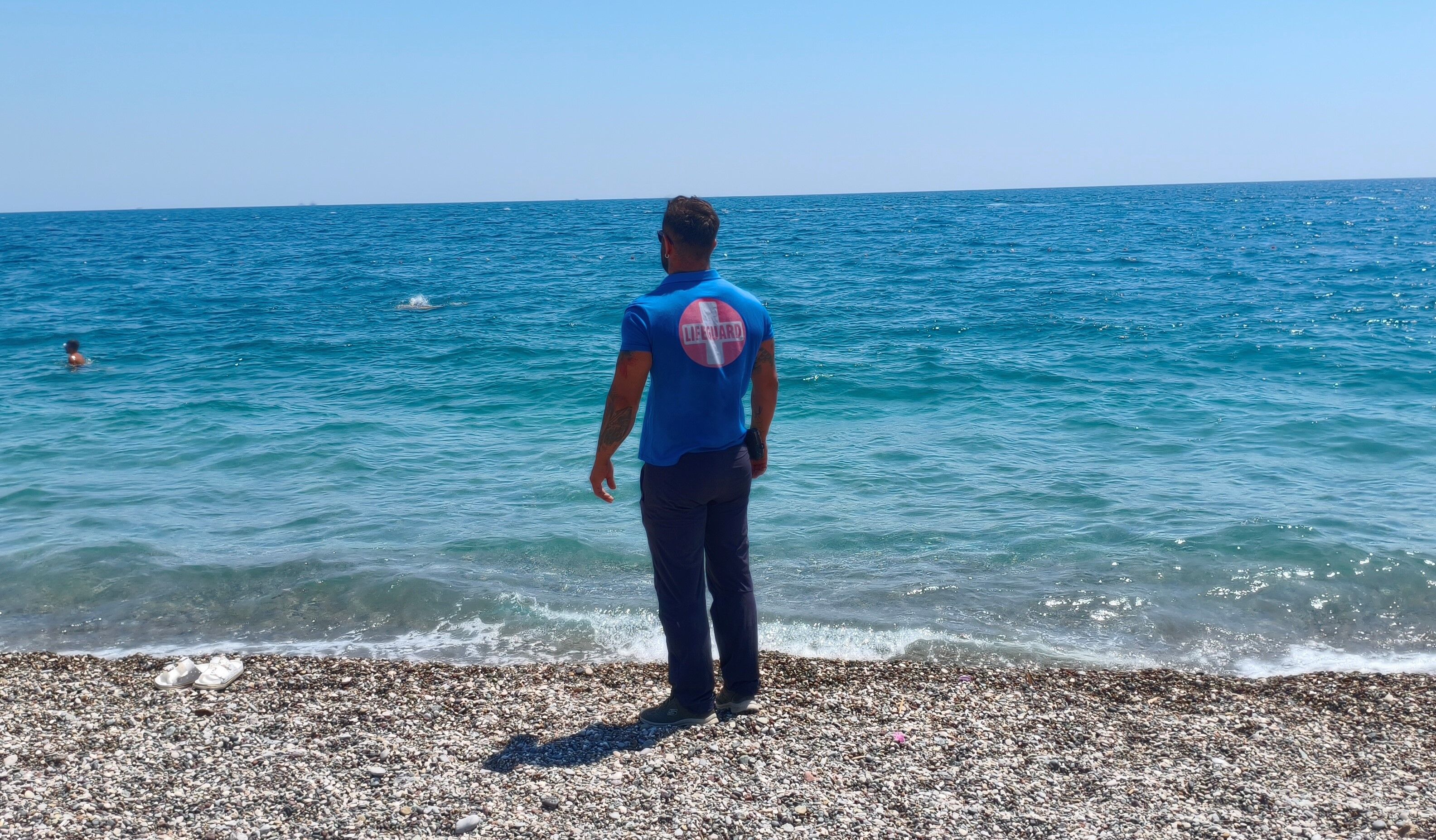 Antalya’da Genç Denizde Boğuluyordu (1)