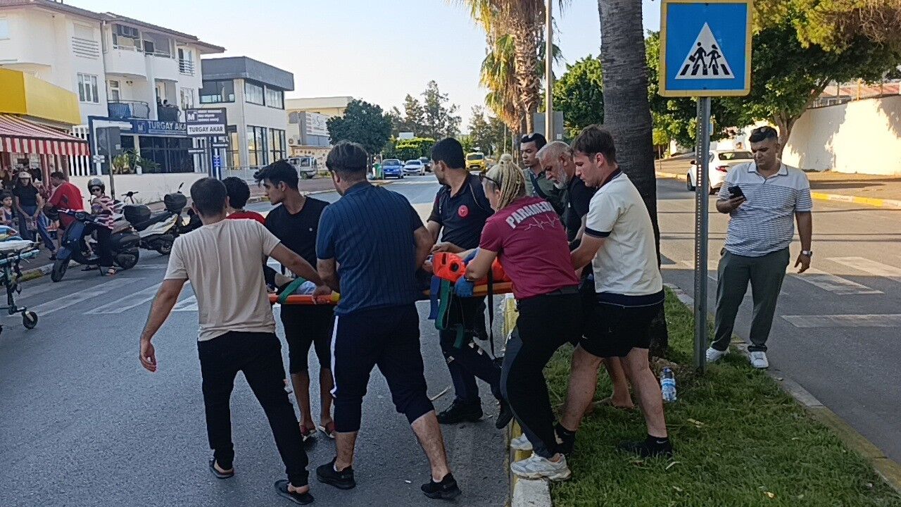 Antalya'da Kaza Sonrası Ilginç Anlar (1)
