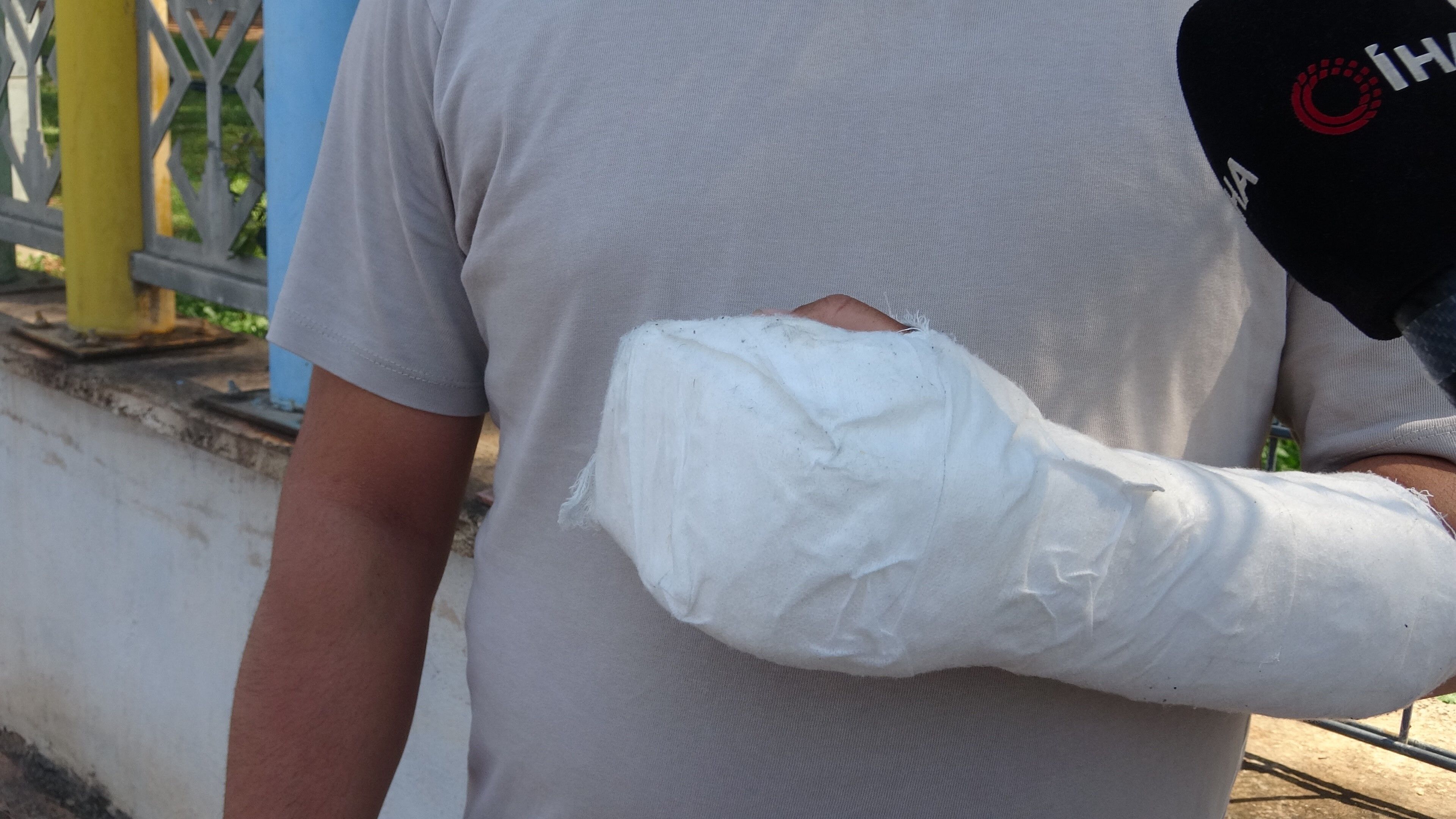 Antalya'da Kuryelerde Döner Bıçaklı Saldırıya Protesto (2)