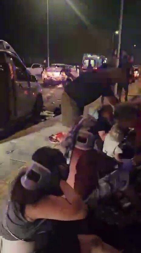 Antalya'da Turistleri Taşıyordu Feci Kazada Ağır Yaralı Var (5)