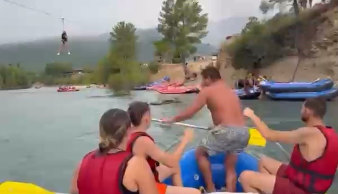 Köprülü Kanyon'da Zipline Kabusu (3)