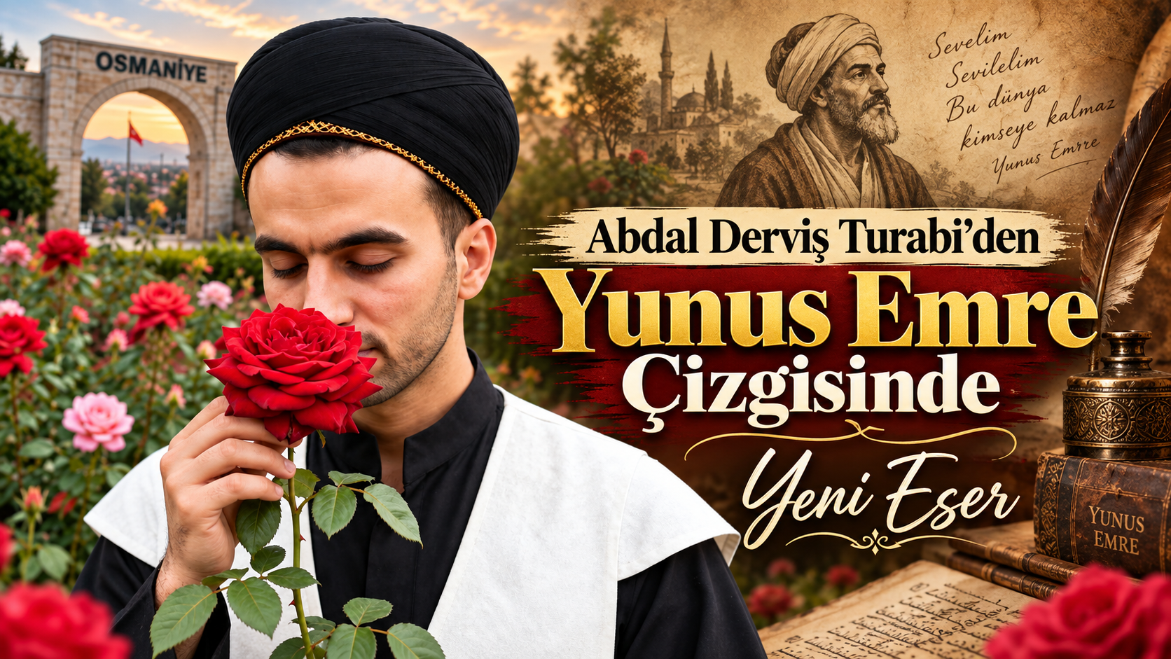 Abdal Derviş Turabi’den Yunus Emre Çizgisinde Yeni Eser