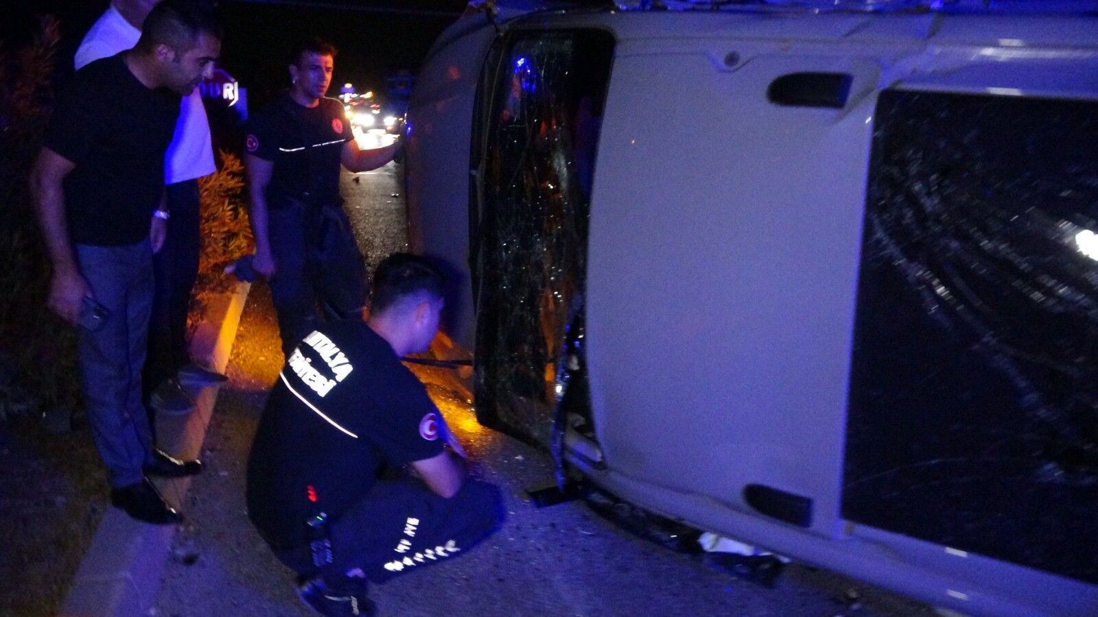 Alanya Manavgat Yolunda Işığa Aldırış Etmediler! Ehliyetleri Gitti (1)