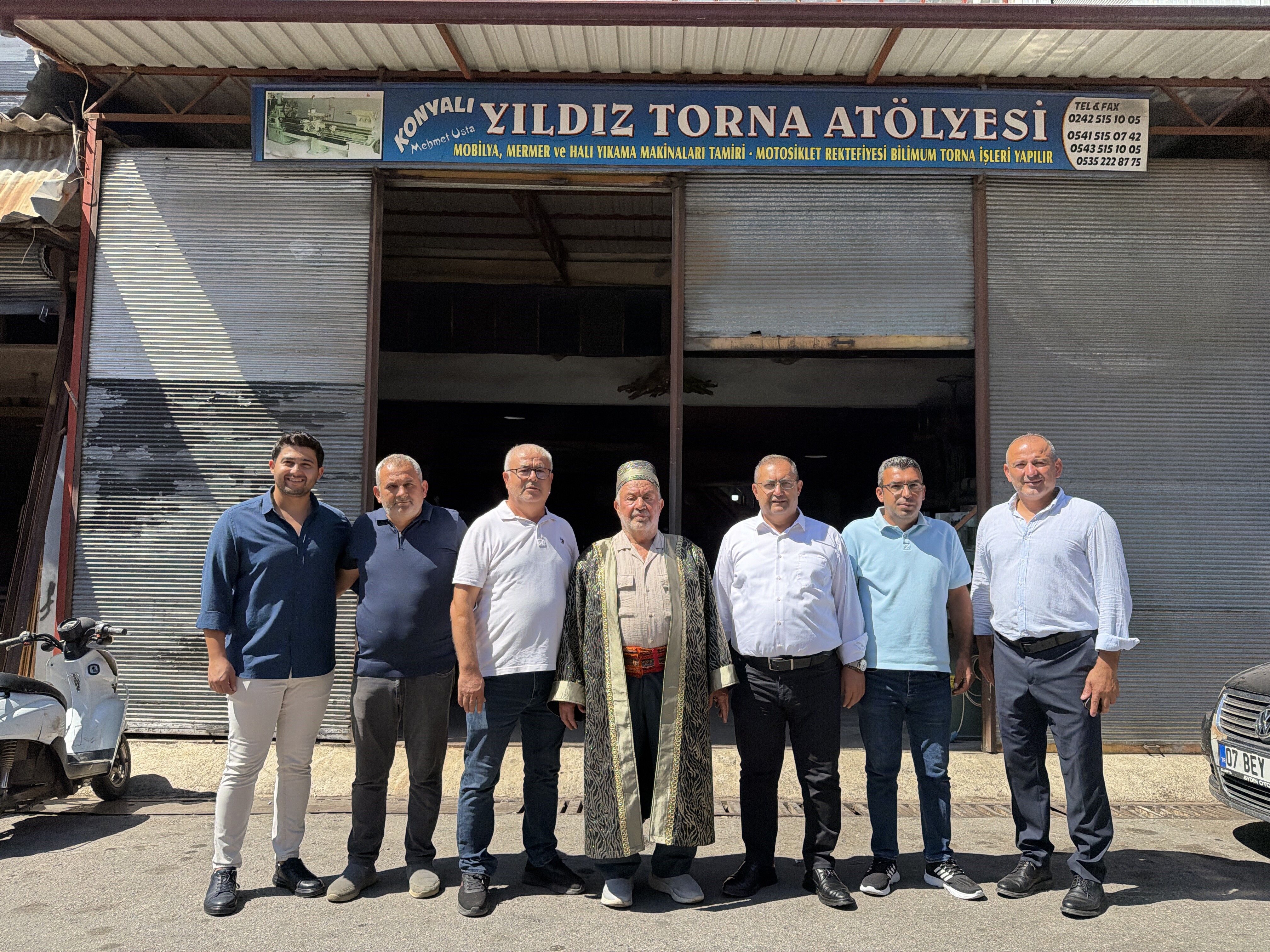 Alanya Sanayisi'nin 51 Yıllık Tornacısı Mehmet Çelik Yılın Ahisi Seçildi (3)
