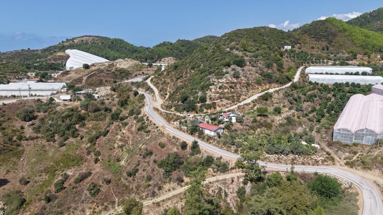Alanya Yıllardır Bekliyordu! Köy Içi Yola Da Asfalt Geliyor (3)